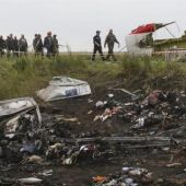 Restos del vuelo MH17