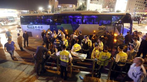 Polic&iacute;as de Israel en la zona