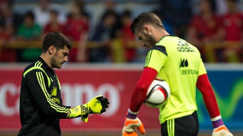 iker casillas y de gea