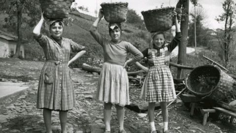 Imagen de la exposici&oacute;n &ldquo;La dura infancia. Fotograf&iacute;a y trabajo infantil en Asturias&rdquo;