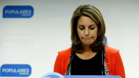 La expresidenta del PP vasco, Arantza Quiroga
