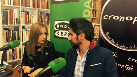 Susana Pedreira entrevista a Manel Loureiro en Cronopios por la presentaci&oacute;n de Fulgor 