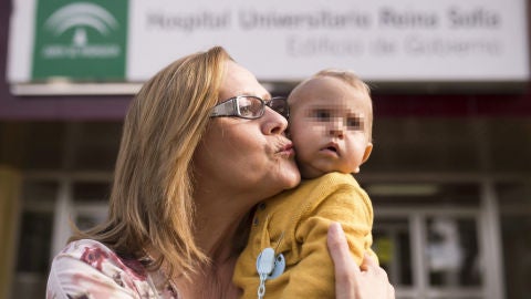 Francisca Fuentes, abuela de Juan Jos&eacute; que ha recibo el trasplante