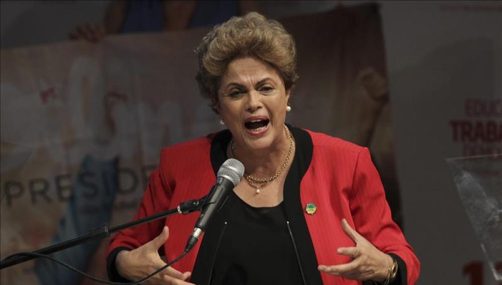 La presidenta de Brasil, Dilma Rouseff