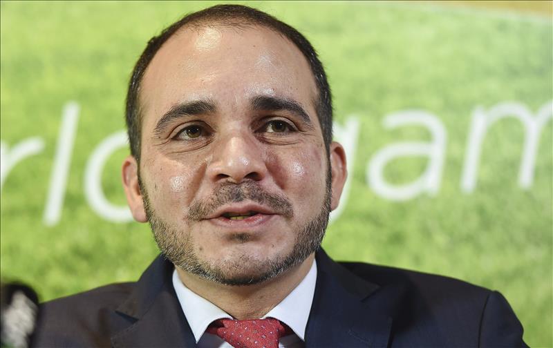 El príncipe jordano Ali Bin Al Hussein formaliza su candidatura a presidente de la FIFA El príncipe jordano Ali Bin Al Hussein formaliza su candidatura a presidente de la FIFA
