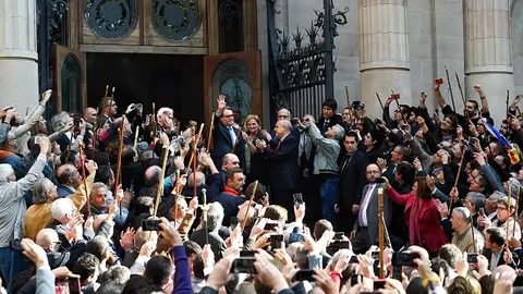 Artur Mas, a su salida del TSJC Artur Mas, a su salida del TSJC
