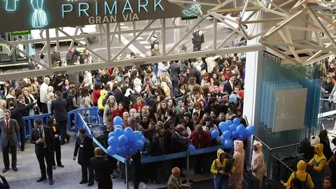 Apertura de la tienda Primark en Gran Vía Apertura de la tienda Primark en Gran Vía