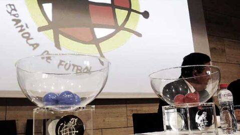 Bombos para un sorteo de Copa