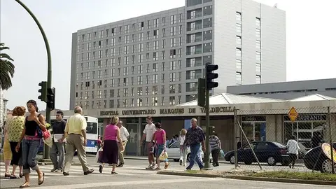 Imagen de la fachada exterior del Hospital Universitario Marqués de Valdecilla Imagen de la fachada exterior del Hospital Universitario Marqués de Valdecilla