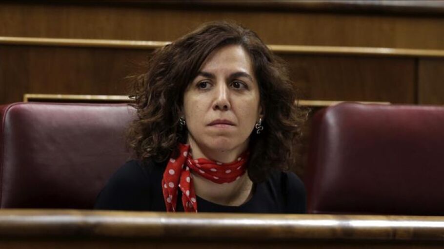 Irene Lozano en el Congreso de los Diputados.