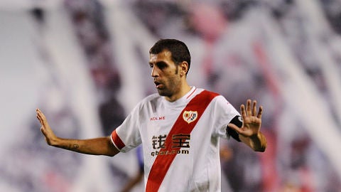 Roberto Trashorras, jugador del Rayo vallecano