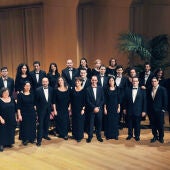 Cantantes del coro de cámara del Palau de la Música de Barcelona