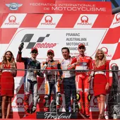 Podio de Moto GP Podio de Moto GP