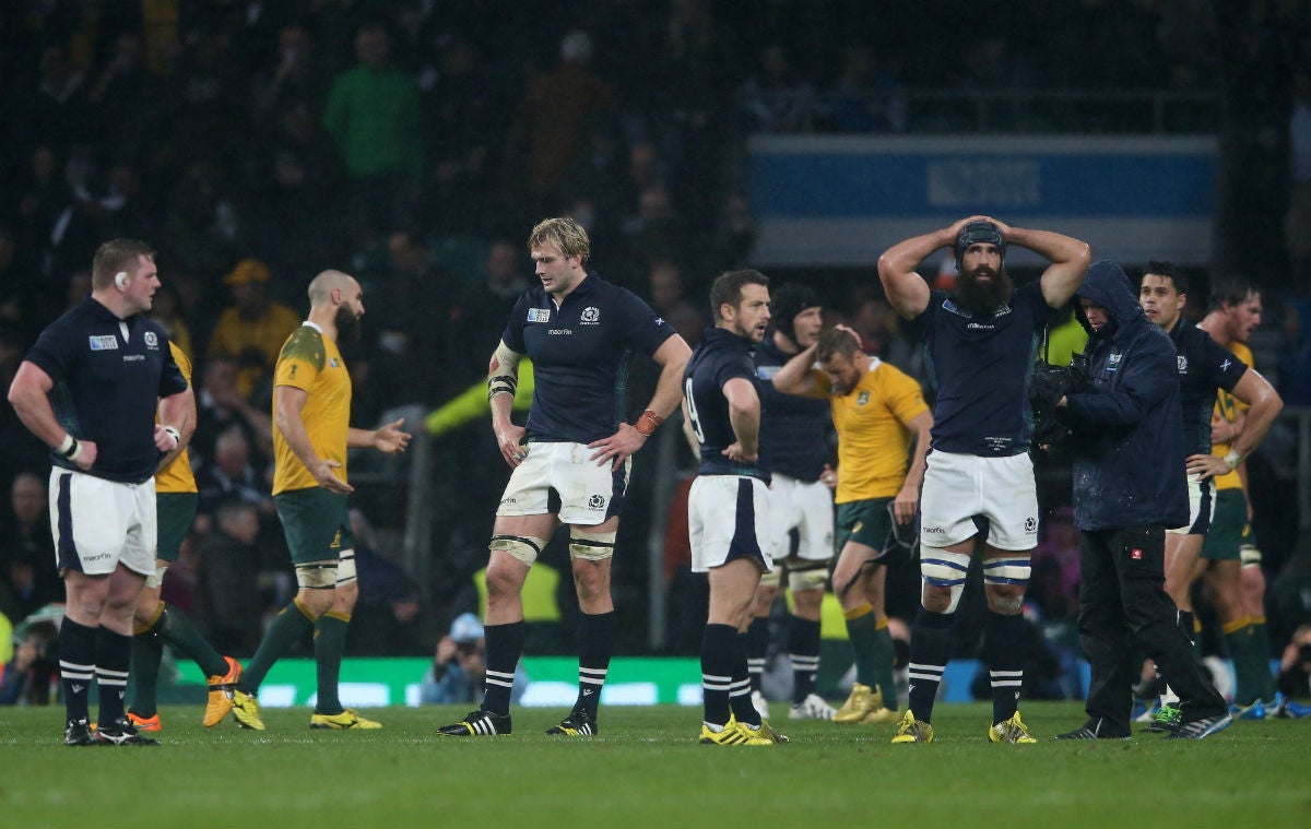 Australia vence de forma agónica a una brava Escocia Australia vence de forma agónica a una brava Escocia