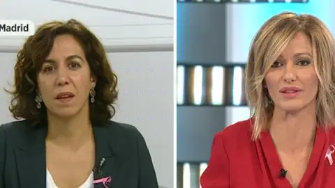 Irene Lozano en Espejo Público Irene Lozano en Espejo Público