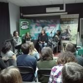 Presentación de "Baladas da Galiza imaxinaria" de Uxía e Narf no Local de Música de Pontevedra