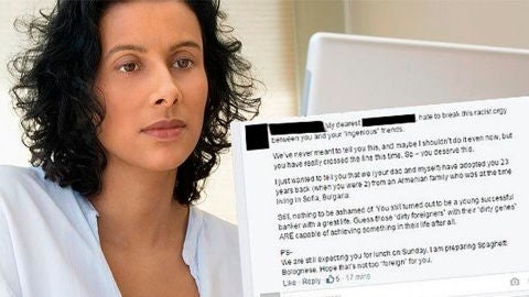 La madre del joven racista revel&oacute; una parte de su pasado, que detuvo los comentarios denigrantes de su v&aacute;stago