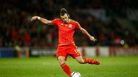 Gareth Bale, durante un partido con Gales