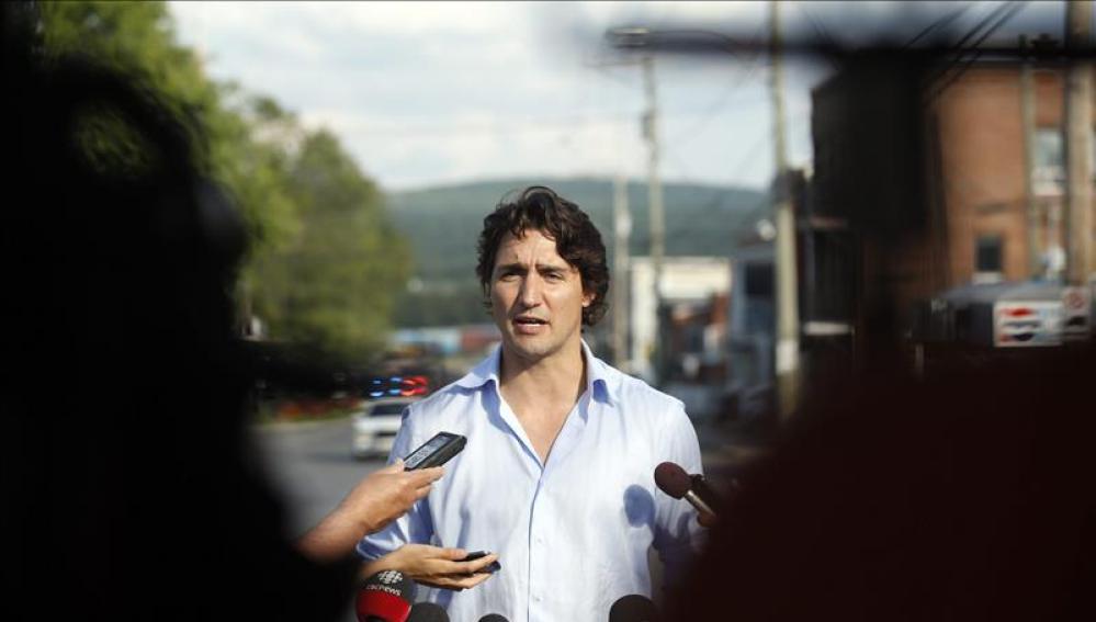 El líder del Partido Liberal de Canadá, Justin Trudeau