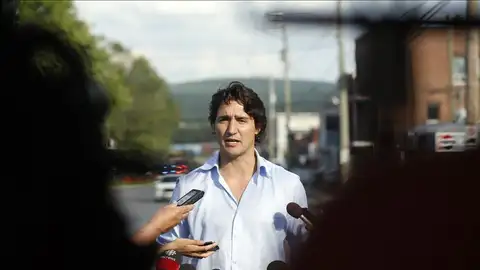 El líder del Partido Liberal de Canadá, Justin Trudeau El líder del Partido Liberal de Canadá, Justin Trudeau