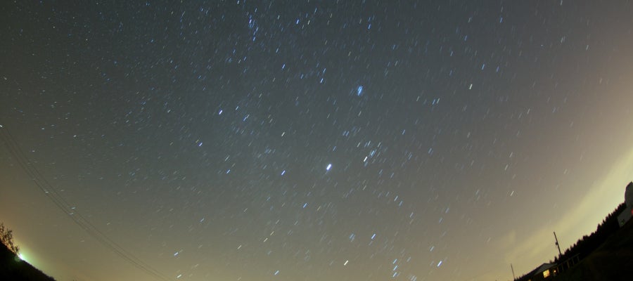 Lluvia de estrellas de las Oriónidas Lluvia de estrellas de las Oriónidas