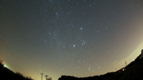 Lluvia de estrellas de las Ori&oacute;nidas