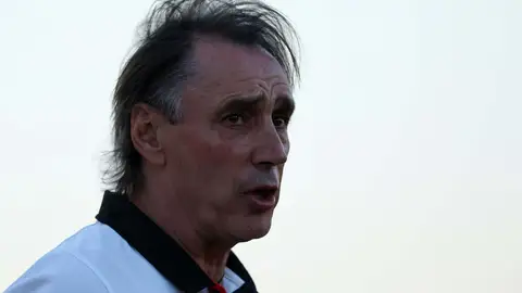 Miguel Ángel Portugal, entrenador del Real Valladolid Miguel Ángel Portugal, entrenador del Real Valladolid