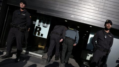 Registro en la sede de Converg&egrave;ncia (Archivo)