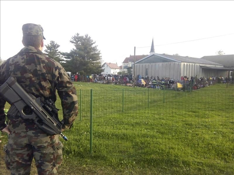 Eslovenia se ve desbordada al recibir a más de 12.600 refugiados en un día Eslovenia se ve desbordada al recibir a más de 12.600 refugiados en un día