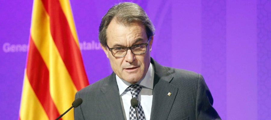 El presidente de la Generalitat en funciones, Artur Mas El presidente de la Generalitat en funciones, Artur Mas