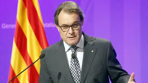 El presidente de la Generalitat en funciones, Artur Mas El presidente de la Generalitat en funciones, Artur Mas