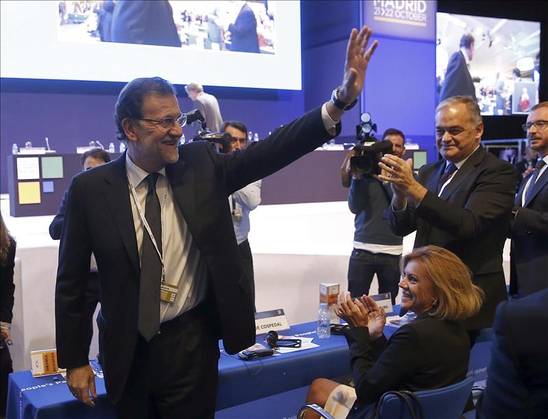 Merkel y del resto de líderes del PPE arroparán a Rajoy ante la cita del 20D Merkel y del resto de líderes del PPE arroparán a Rajoy ante la cita del 20D