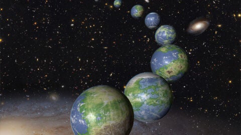 Recreaci&oacute;n de planetas por la NASA