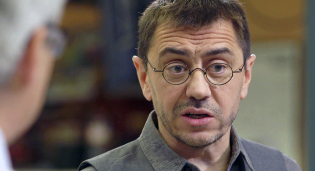 La tele con Monegal: El razonable enfado de Monedero La tele con Monegal: El razonable enfado de Monedero