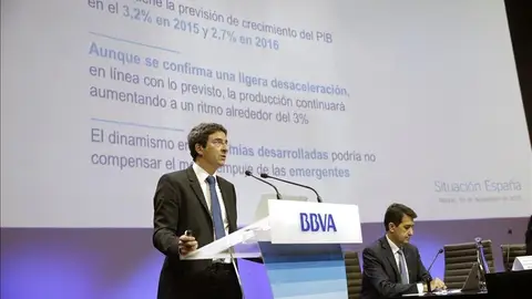 El economista jefe del Grupo BBVA, Jorge Sicilia El economista jefe del Grupo BBVA, Jorge Sicilia