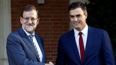 Mariano Rajoy y Pedro S&aacute;nchez
