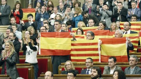 El PPC tras la aprobaci&oacute;n en el Parlament de la resoluci&oacute;n soberanista