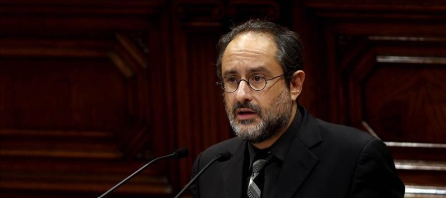 El líder de la CUP, Antonio Baños El líder de la CUP, Antonio Baños