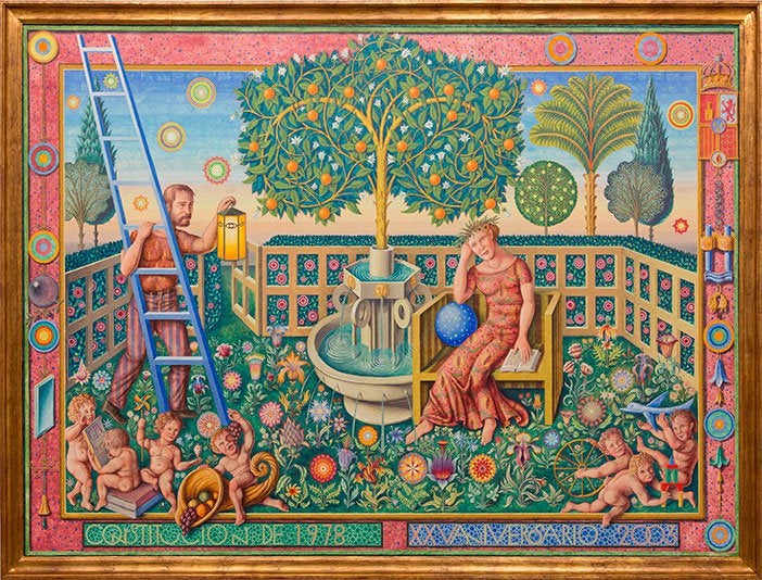 Éxito de la exposición 'Arte Contemporáneo en Palacio' Éxito de la exposición 'Arte Contemporáneo en Palacio'