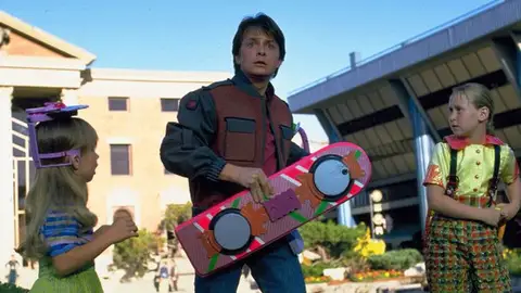 Escena de Regreso al futuro II Escena de Regreso al futuro II