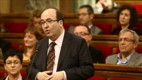 El l&iacute;der del PSC, Miquel Iceta