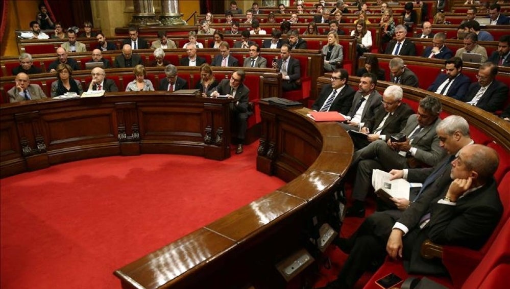 El Parlament catalán