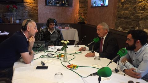 Antonio Veiga, presidente del Sporting de Gij&oacute;n