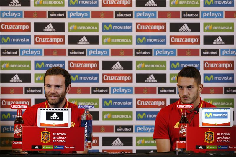 Mata y Koke coinciden en que la selección española puede ganar la Eurocopa de Francia Mata y Koke coinciden en que la selección española puede ganar la Eurocopa de Francia