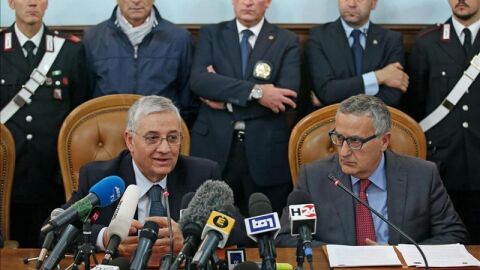El fiscal jefe de la Direcci&oacute;n Nacional Antimafia, Franco Roberti