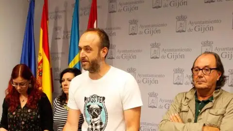 David Alonso, concejal de Xixón Sí Puede David Alonso, concejal de Xixón Sí Puede