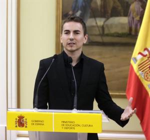 Jorge Lorenzo recibe la Medalla de Oro del Mérito Deportivo Jorge Lorenzo recibe la Medalla de Oro del Mérito Deportivo