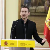 Jorge Lorenzo recibe la Medalla de Oro del Mérito Deportivo Jorge Lorenzo recibe la Medalla de Oro del Mérito Deportivo