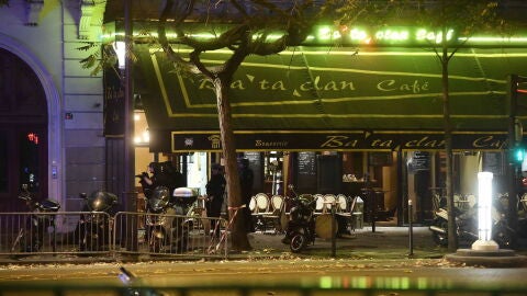 Sala Bataclan en Par&iacute;s, donde un hombre ha retenido al menos a 100 personas