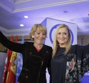 Esperanza Aguirre y Cristina Cifuentes Esperanza Aguirre y Cristina Cifuentes